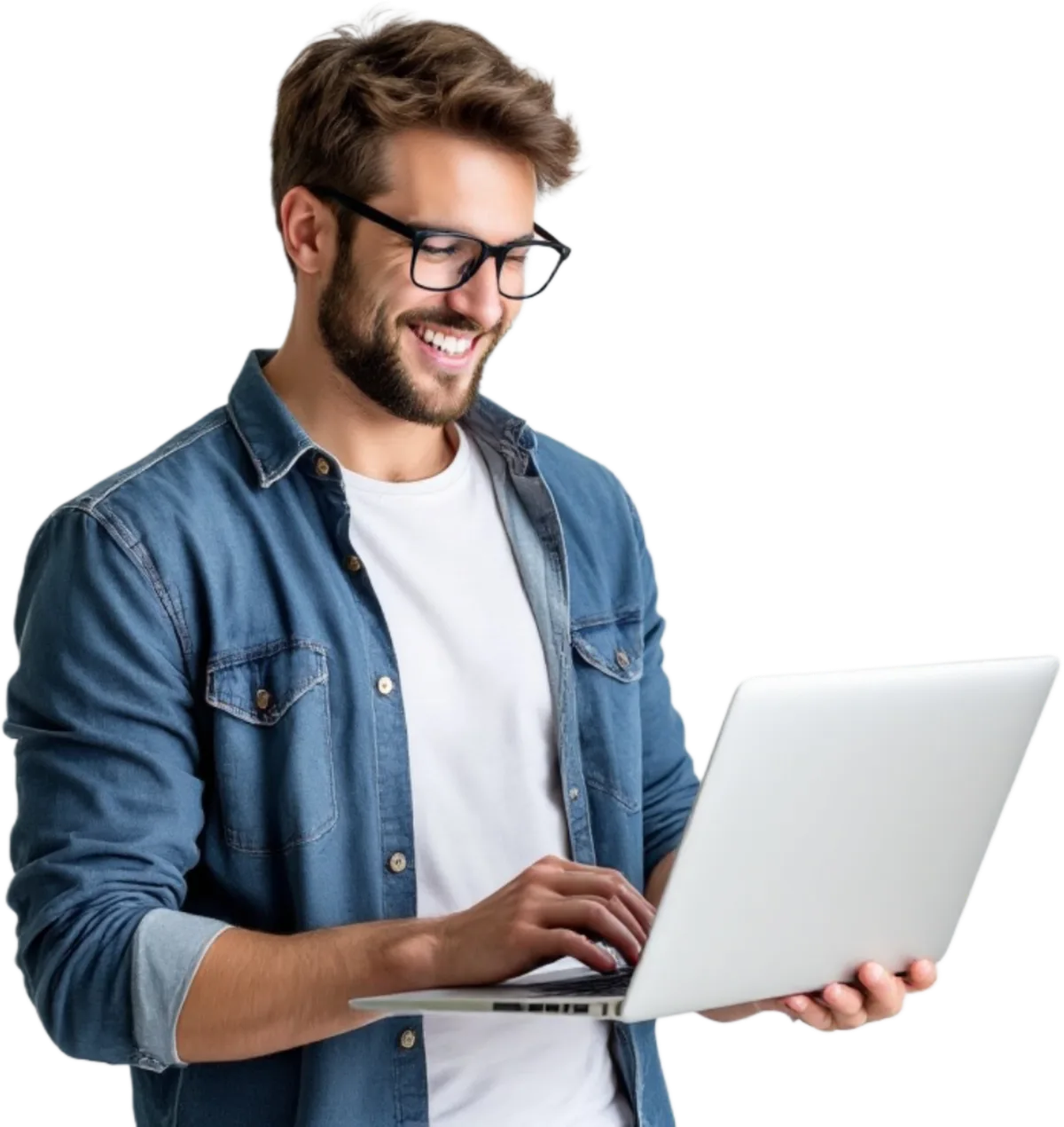 computer person picture
